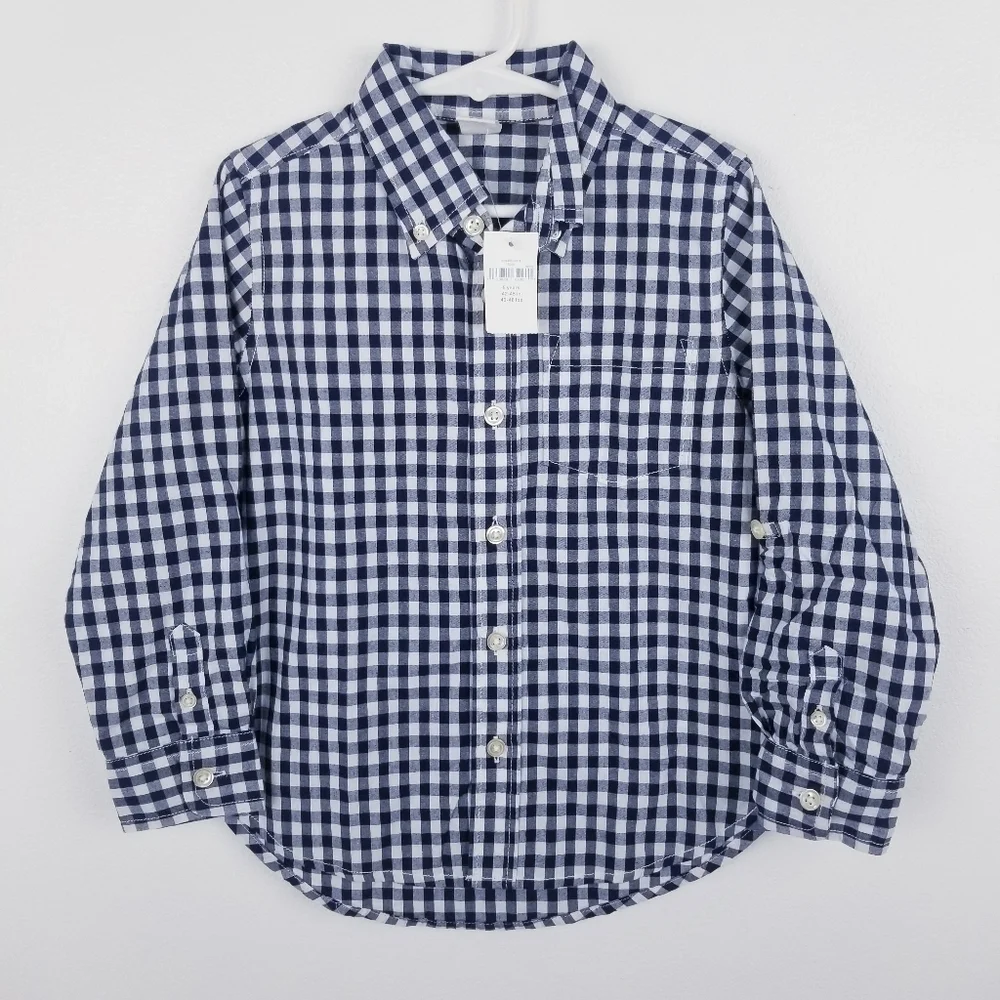 Gap Boy's Toddler Button Front Shirt NWT size 5T